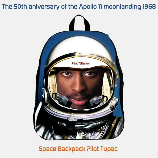 Space Backpack  Tupac